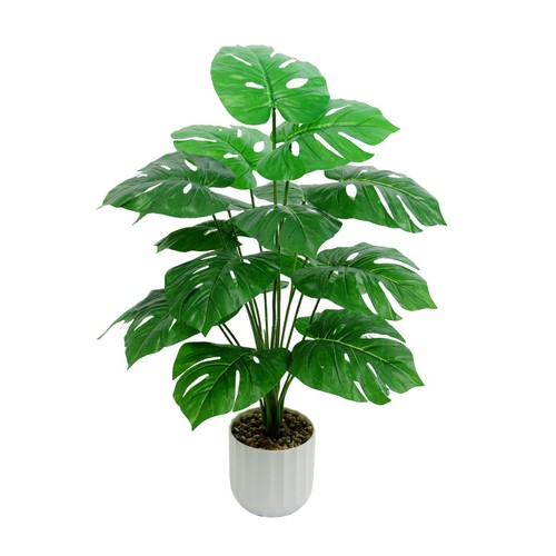 Artificial monstera plant - 28",