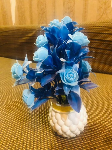 Artificial blue rose - artificial,
